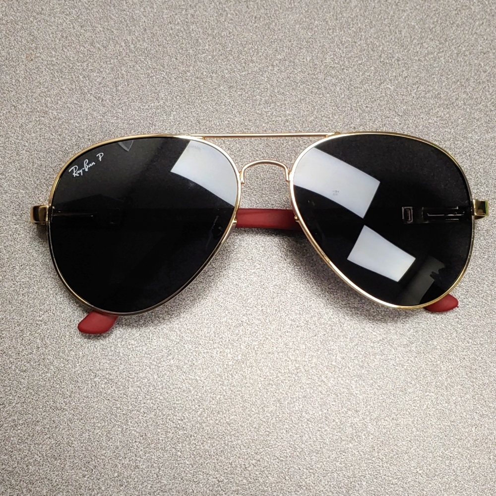 Ray Ban Polarized Aviator Sunglasses